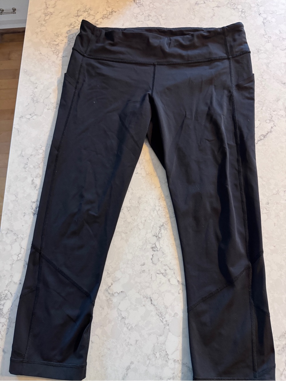 Black Lululemon Capri  
 Leggings - Women size 12